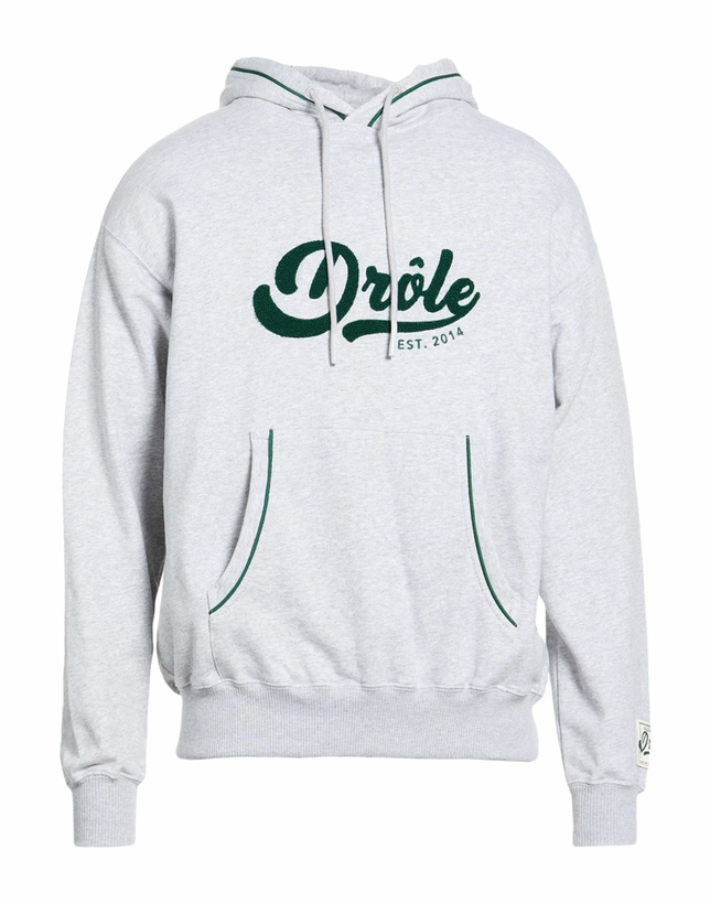 Photo: Drôle De Monsieur Mens Sweatshirt Light in Grey