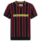 Martine Rose Women's Logo Tight T-Shirt in Red/Black