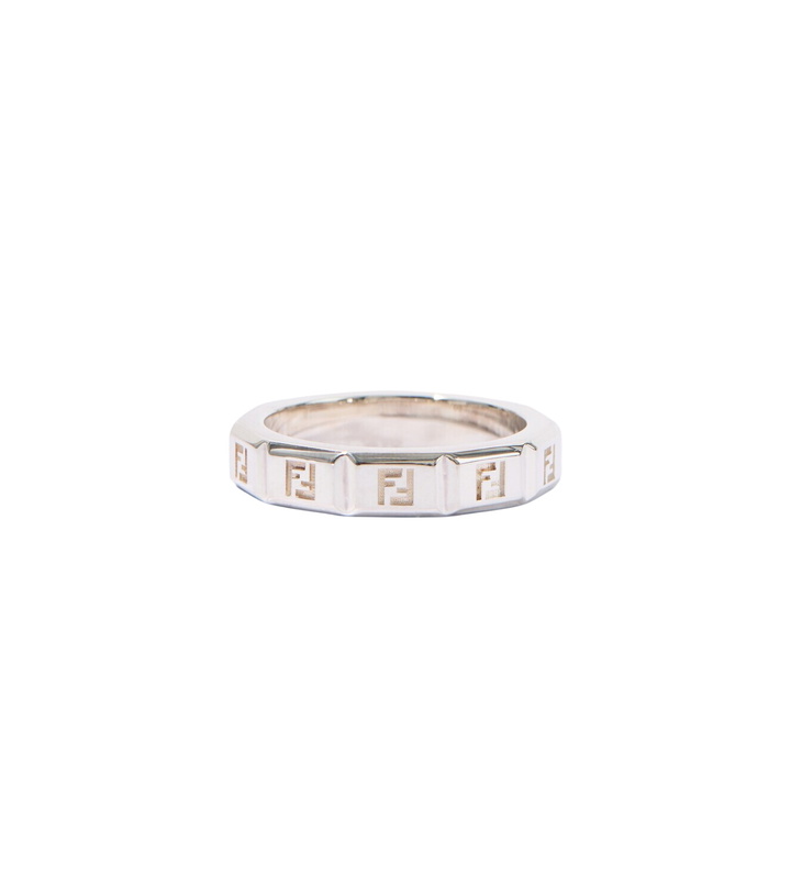 Photo: Fendi FF sterling silver ring