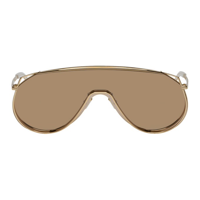 Gentle Monster Gold and Pink Afix Sunglasses Gentle Monster
