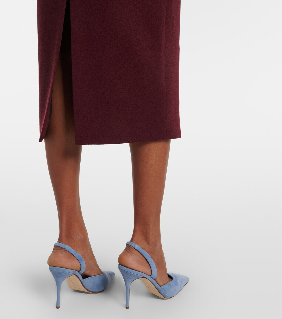 Emilia Wickstead Valletta wool crêpe midi dress