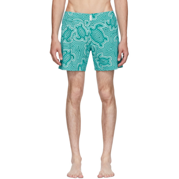 Photo: Vilebrequin Blue Merise Tortue Hypnotoques Swim Shorts