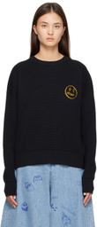 drew house Black Sketch Mascot Sweatshirt