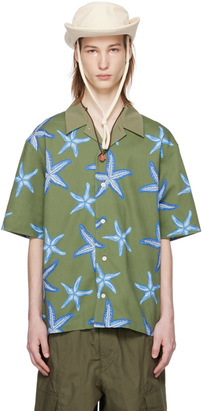 Photo: AFTER PRAY Khaki Starfish Shirt