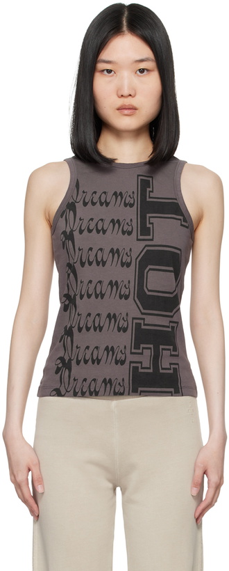 Photo: Paloma Wool Gray 'Hot' Tank Top