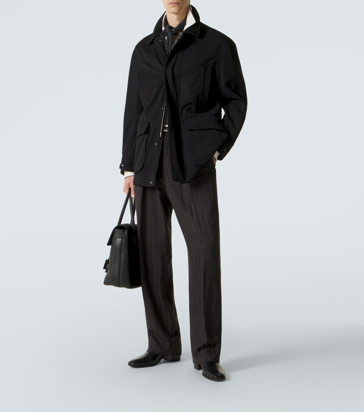Tom Ford Cotton and silk twill field jacket
