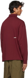 Ambush Burgundy Logo Turtleneck