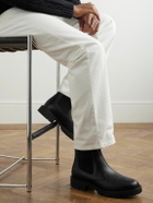 CELINE - Margaret Shearling-Lined Leather Chelsea Boots - Black