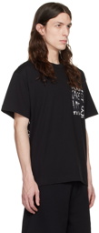 Versace Jeans Couture Black Doodle T-Shirt