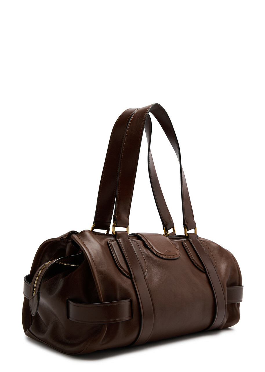 Chloe Kerala 25 Leather Shoulder bag - Dark Brown - One Size