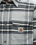 Carhartt Wip L/S Hawkins Shirt Grey - Mens - Longsleeves