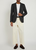 Dolce & Gabbana Tela Lana Stretch-wool Blazer Black