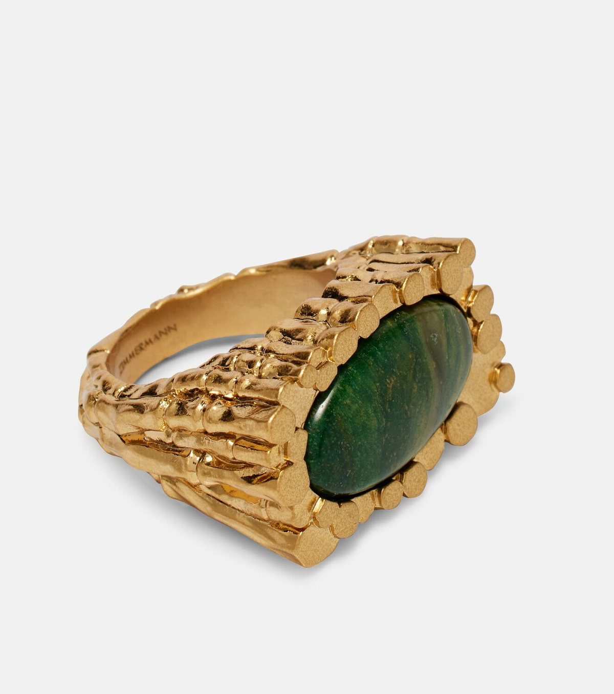 Zimmermann Wisp 16kt gold-plated embellished ring