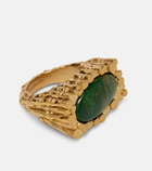 Zimmermann Wisp 16kt gold-plated embellished ring