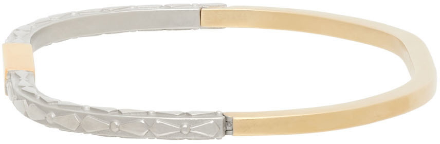 ブレスレット MAISON MARGIELA Gold 925 Silver Bracelet Maison Margiela Gold 925 Silver Bracelet | Gold | FARFETCH