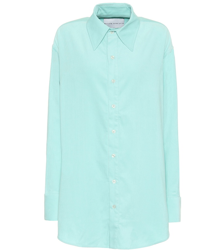 Photo: Matthew Adams Dolan - Cotton-corduroy oversized shirt