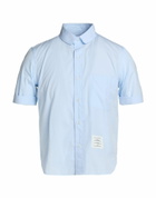 Thom Browne Mens Shirt Sky in Blue