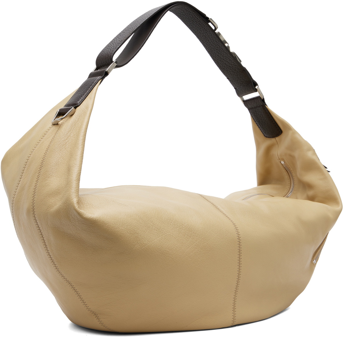 LEMAIRE Beige Quiver Clip Bag