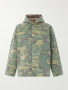 Needles - Reversible Camouflage-Print Cotton-Twill Hooded Jacket - Green