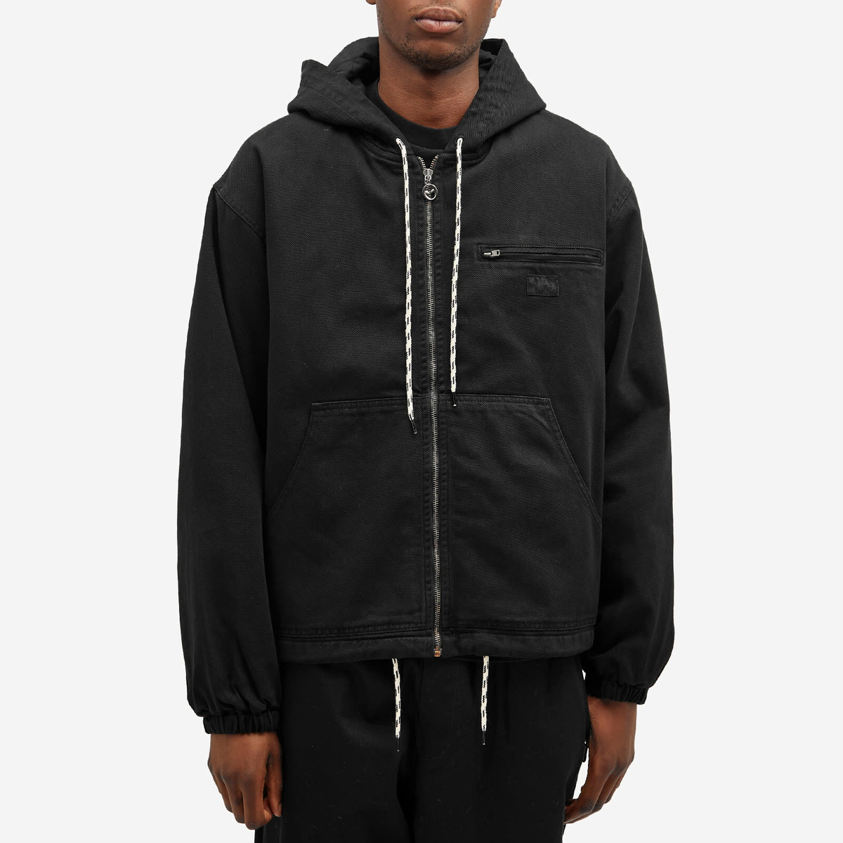 No Problemo Men's Workwear Jacket in Black