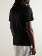Nike Tennis - Printed Cotton-Blend Dri-FIT T-Shirt - Black