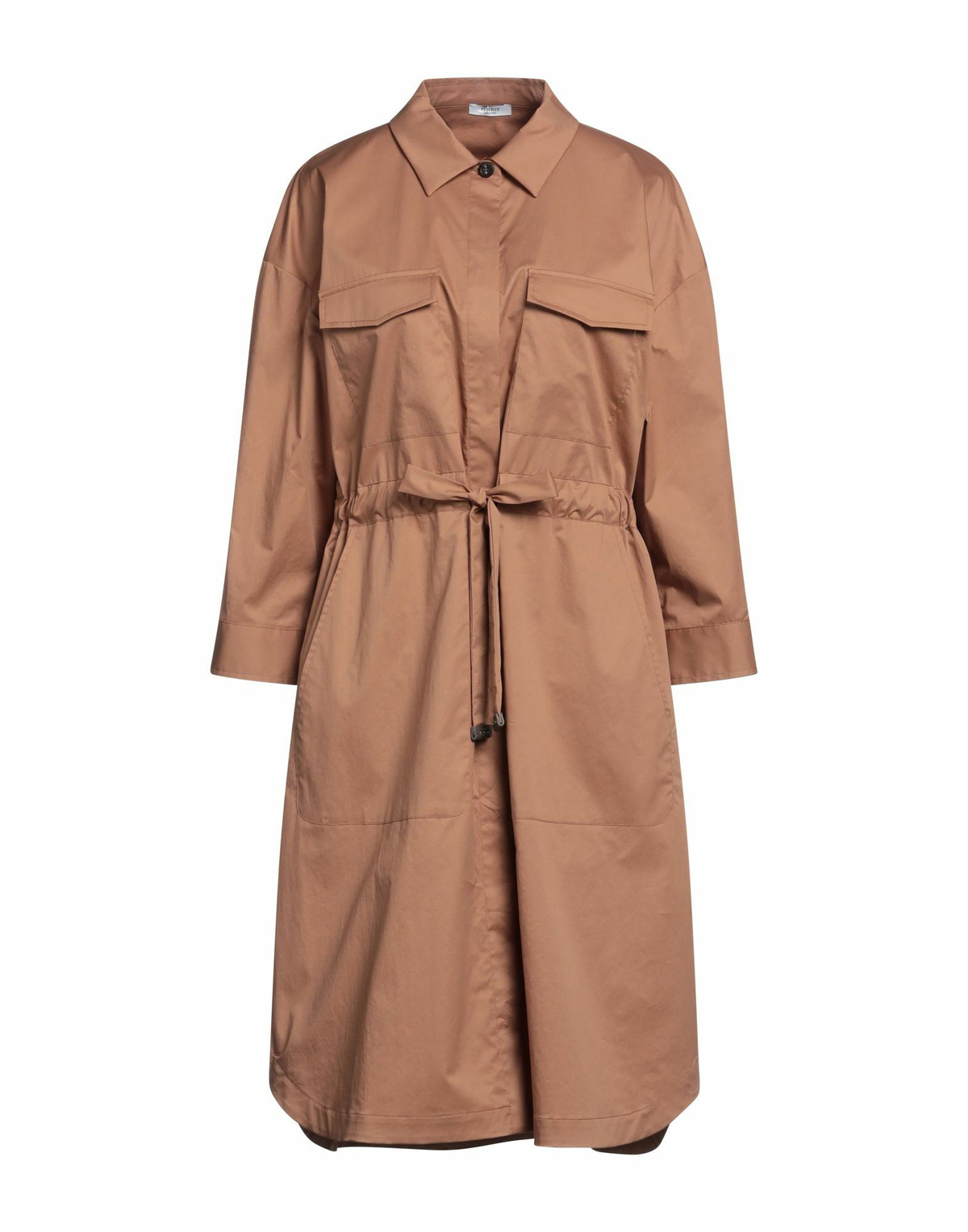 Peserico Womens Midi dress Camel