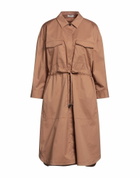 Peserico Womens Midi dress Camel