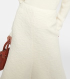 Chloé Wool-blend midi skirt