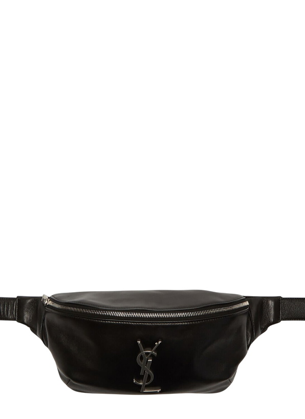 Photo: Saint Laurent Logo Monogram Belt Bag