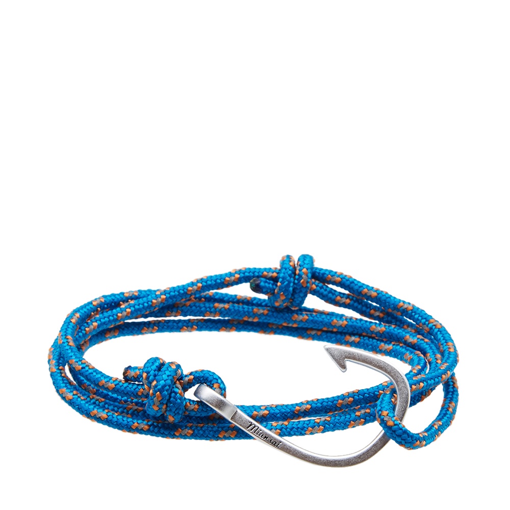 Photo: Miansai Silver Hook Rope Bracelet