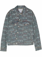 Lanvin Blue Stamp Denim Jacket