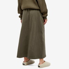 Fear of God ESSENTIALS Women's Long Skirt in Ink