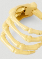 Skeleton Hand Bracelet in Yellow