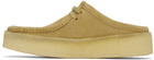 Clarks Originals Beige Wallabee Cup Lo Loafers