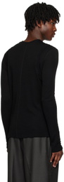 Maiden Name Black Evan Long Sleeve T-Shirt