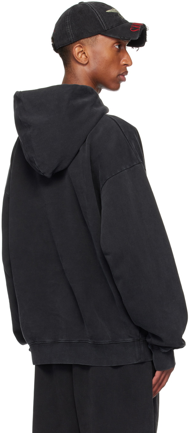 Martine Rose Black Classic Hoodie