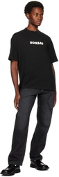 Bonsai Black Printed T-Shirt