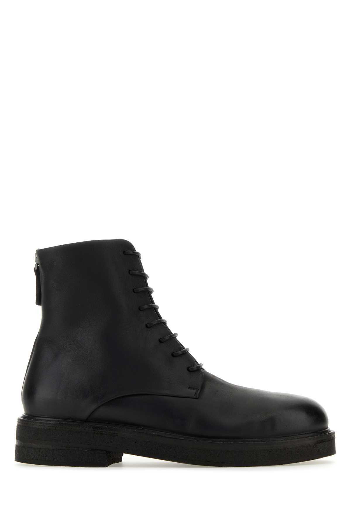 【関税込み】Marsell ブラック Cassello ブーツ Marsell Black Buraccia Boots Marsèll