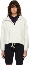 The North Face White Antora Hoodie Rain Jacket