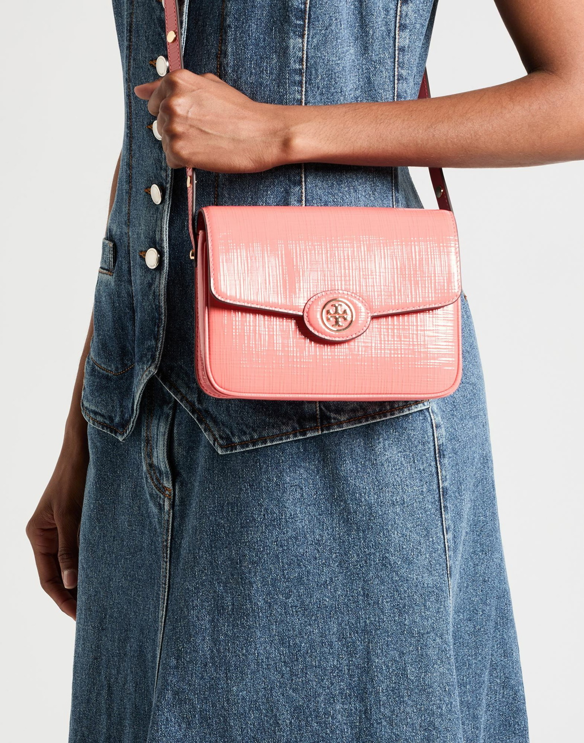 Tory Burch Womens Cross-body bag in Mandarin