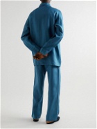 Turnbull & Asser - Modern Linen Pyjama Set - Blue