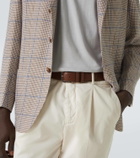 Kiton Leather belt