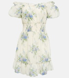 LoveShackFancy Lai floral cotton minidress