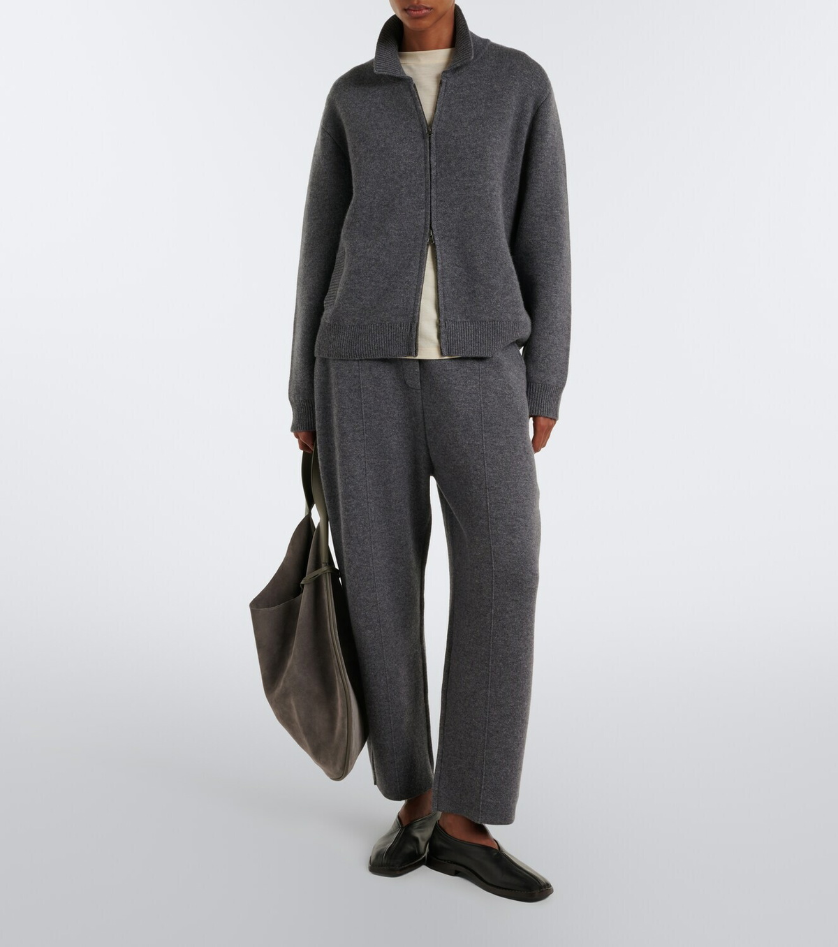 Lisa Yang Aleya cashmere zipped cardigan