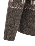 Brunello Cucinelli geometric Jacquard Cardigan