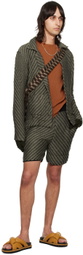 Isa Boulder SSENSE Exclusive Khaki Jacket