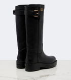 Miu Miu Leather knee-high boots