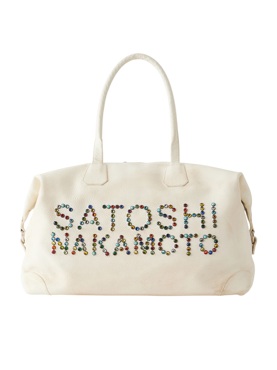 NO/FAITH STUDIOS Black Denim Multipocket Bag