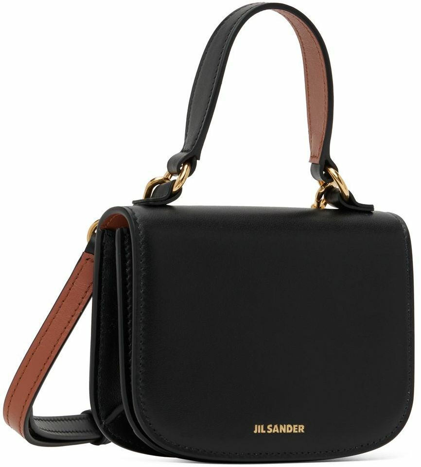 Jil Sander Black Mini Halo Shoulder Bag Jil Sander