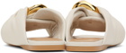 JW Anderson White Chain Twist Leather Sandals